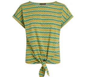 King Louie King Louie - aria knot top saro - spring yellow