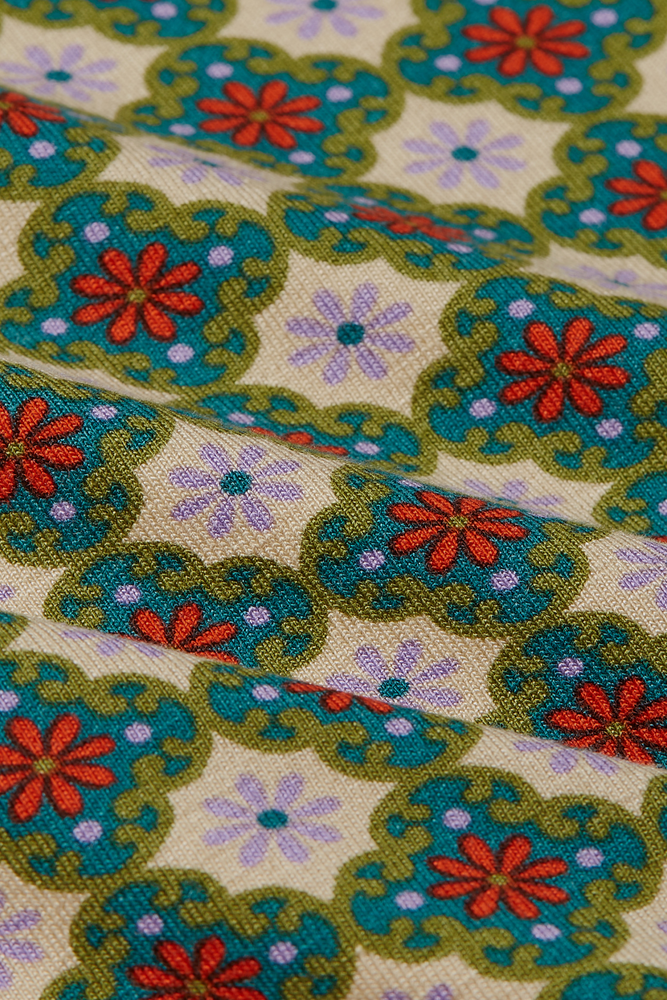 King Louie King Louie - tex blouse jade - ponderosa green