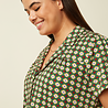 King Louie King Louie - tex blouse jade - ponderosa green