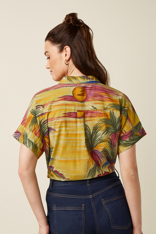 King Louie King Louie - rita blouse riche - multi color