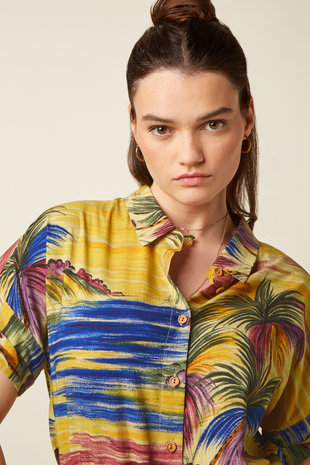 King Louie King Louie - rita blouse riche - multi color