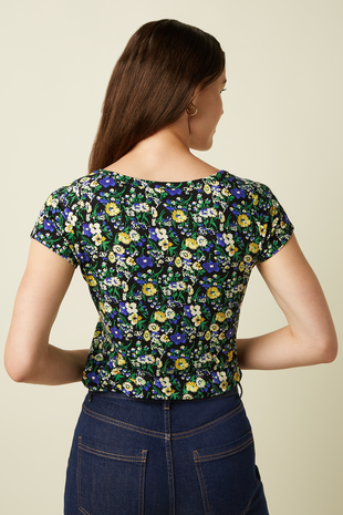 King Louie King Louie - lily tee senora - black