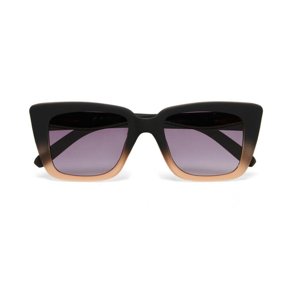 Okkia Okkia - zonnebril Elba - square - black pink