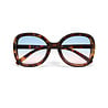 Okkia Okkia - zonnebril Anna - butterfly - classic havana (blue/pink glasses)