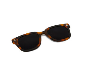 Okkia Okkia - voorzet zonnebril johnny - havana