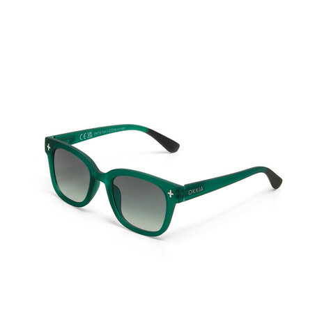 Okkia Okkia - zonnebril - johnny soft touch - transparent green