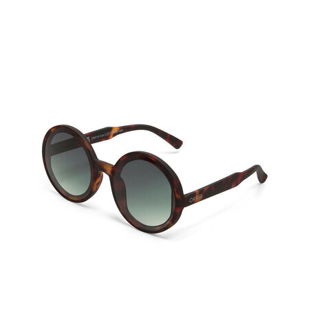 Okkia Okkia - zonnebril Monica - rond - havana (green glasses)
