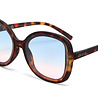 Okkia Okkia - zonnebril Anna - butterfly - classic havana (blue/pink glasses)