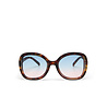 Okkia Okkia - zonnebril Anna - butterfly - classic havana (blue/pink glasses)