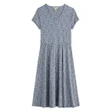 Seasalt Seasalt - pier view dress - bunched cornflowers dark voyage