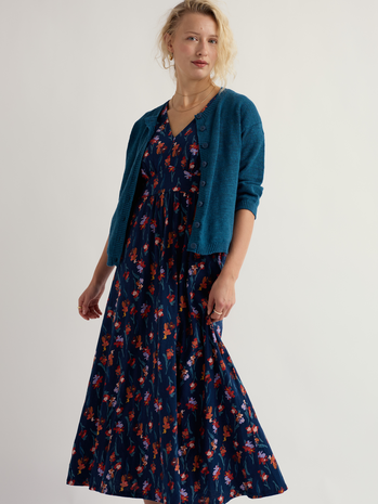 Seasalt Seasalt - chateaux dress - snapdragon sea cave