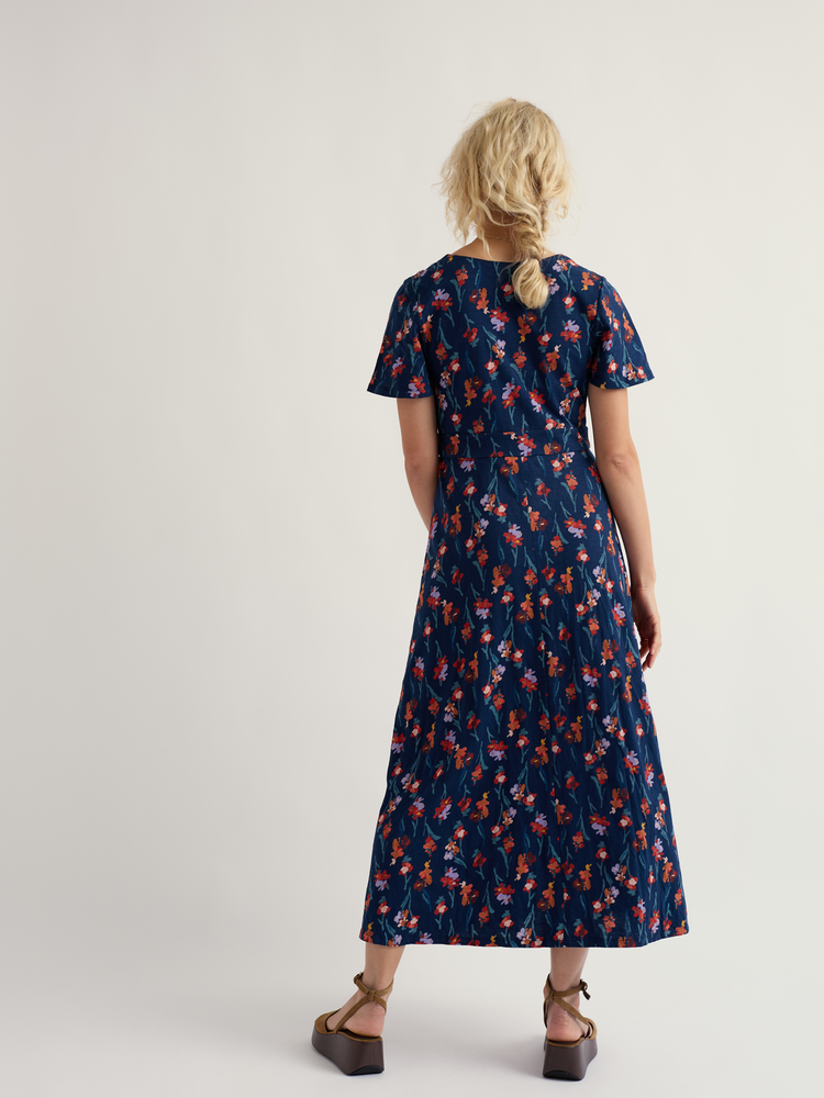 Seasalt Seasalt - chateaux dress - snapdragon sea cave