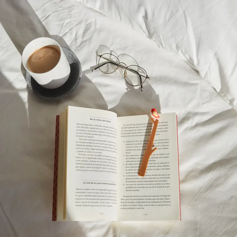 Balvi Balvi - boekenlegger - birdie red