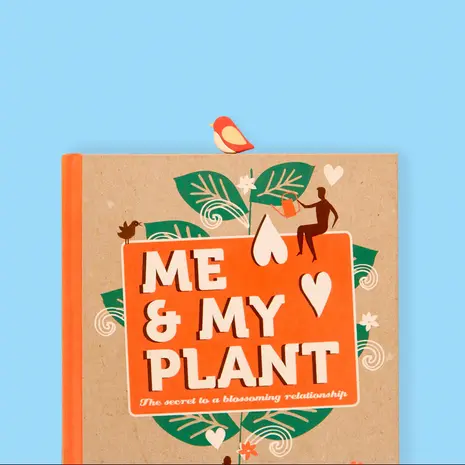 Balvi Balvi - boekenlegger - birdie red