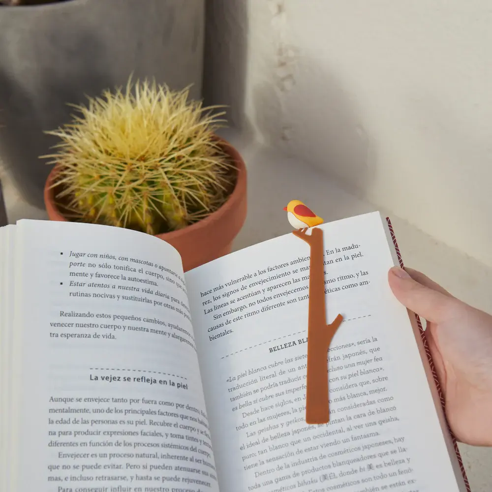 Balvi Balvi - boekenlegger - birdie yellow