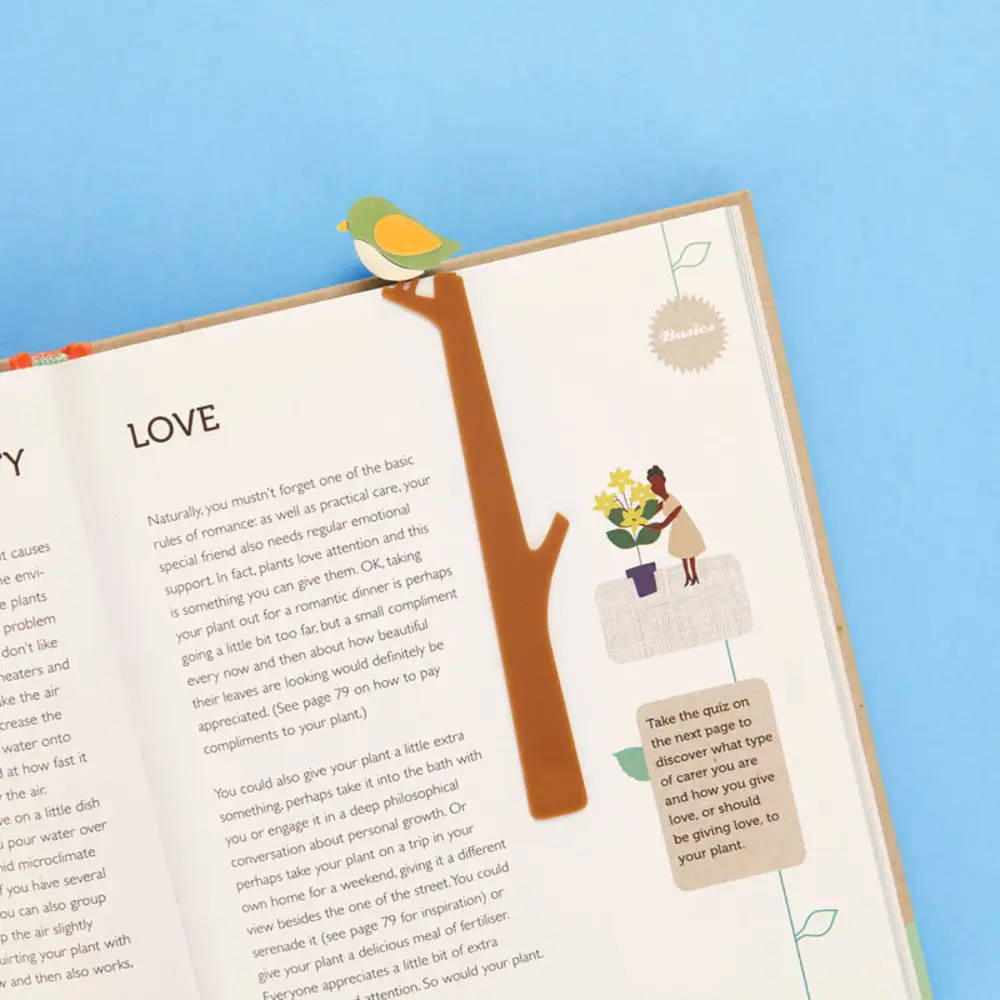 Balvi Balvi - boekenlegger - birdie green