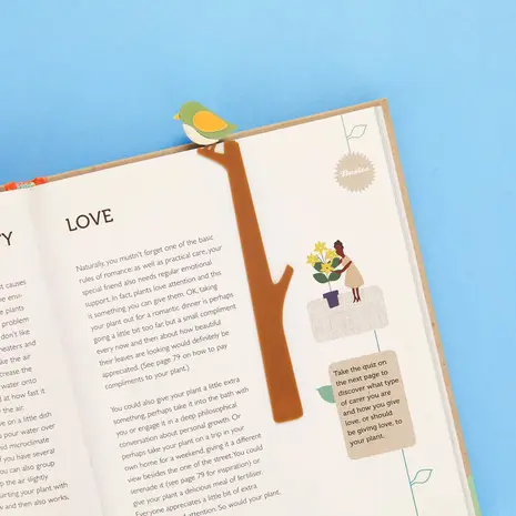 Balvi Balvi - boekenlegger - birdie green