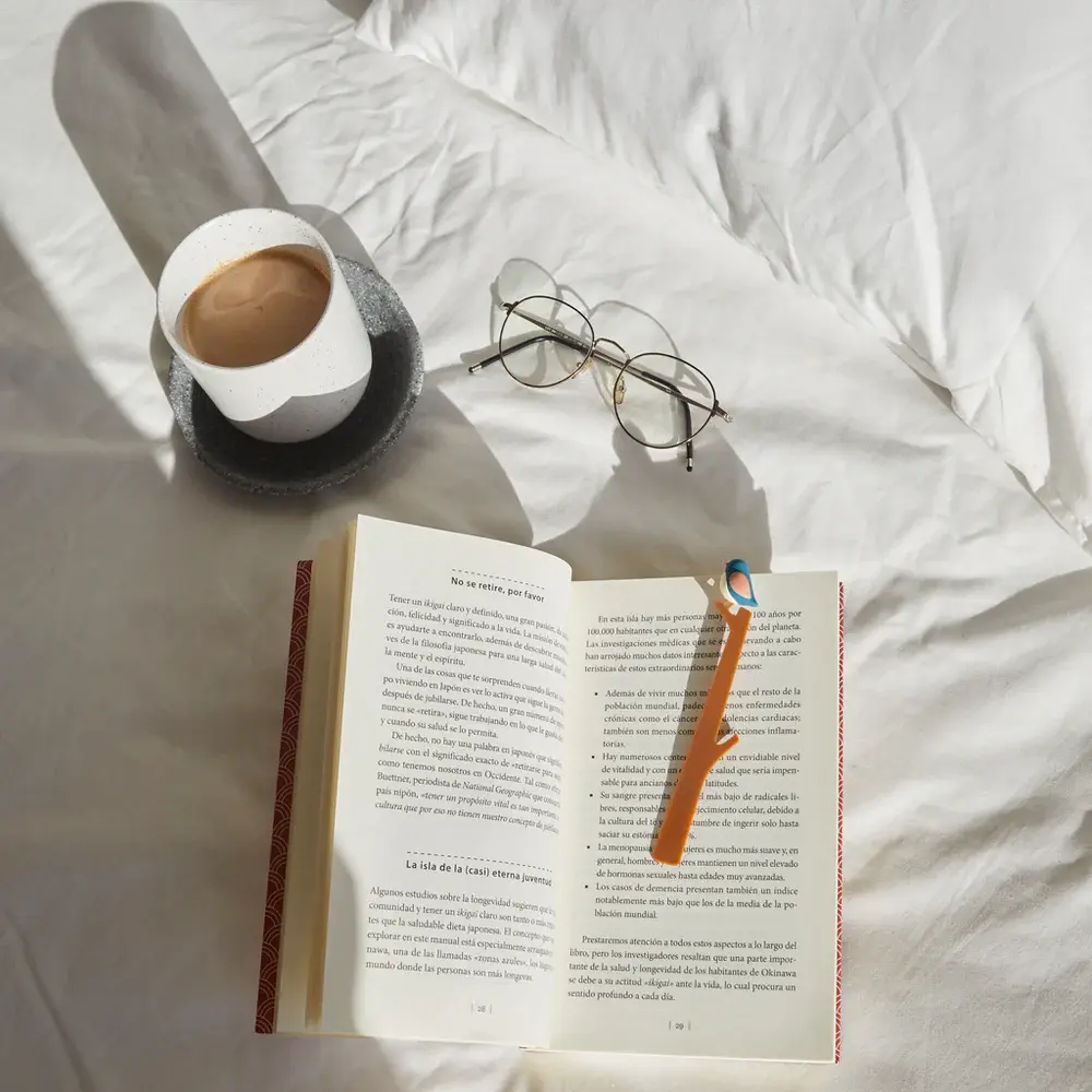 Balvi Balvi - boekenlegger - birdie blue