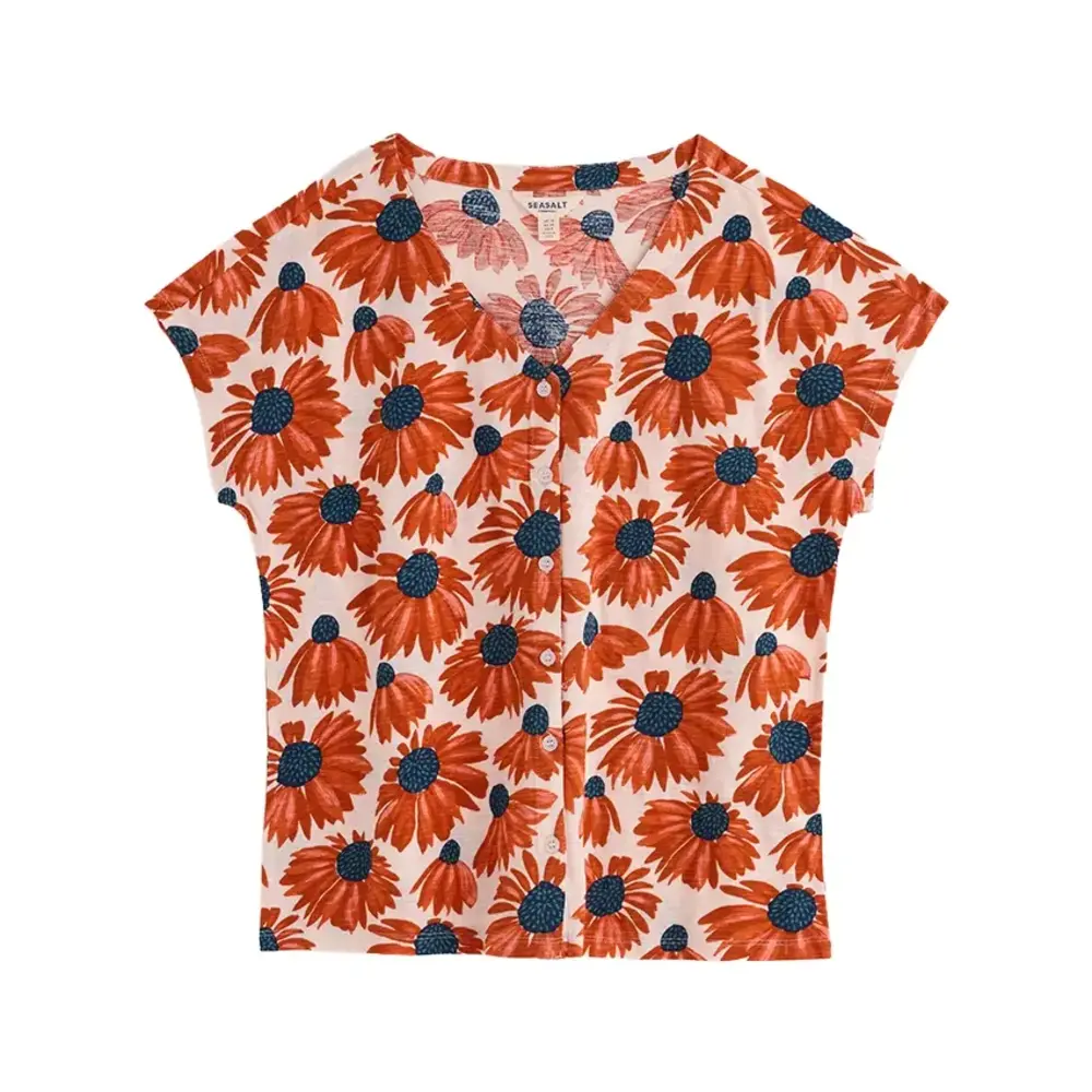 Seasalt Seasalt - studio glass top - inky echinacea chalk