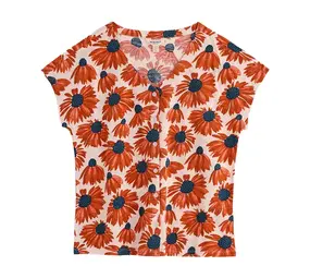 Seasalt Seasalt - studio glass top - inky echinacea chalk