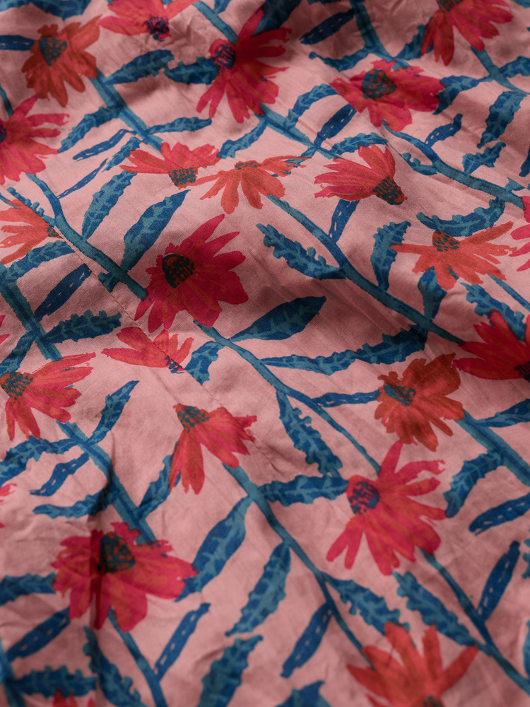 Seasalt Seasalt - larissa shirt - echinacea stems rosehip