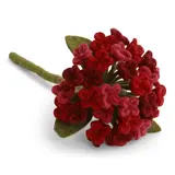 Gry & Sif Gry & sif - bloem hortensia groot - dark red