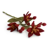 Gry & Sif Gry & sif - bloem nova flower - dark red
