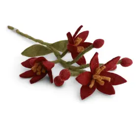 Gry & Sif Gry & sif - bloem nova flower - dark red