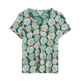 Seasalt Seasalt - s/s waterflow top - painted marigold dark wreckage