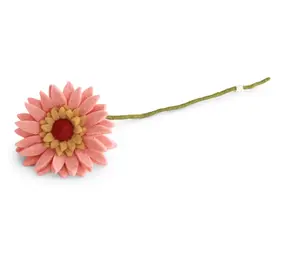 Gry & Sif Gry & sif - bloem gerbera - light peach