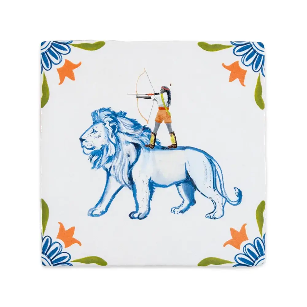 Storytiles Storytiles - tegel small - the warrior in me (10x10 cm) Storytiles Storytiles - tegel small - the warrior in me (10x10 cm)