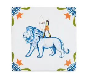 Storytiles Storytiles - tegel small - the warrior in me (10x10 cm) Storytiles Storytiles - tegel small - the warrior in me (10x10 cm)