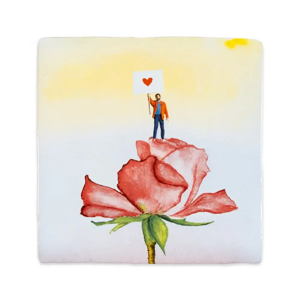 Storytiles Storytiles - tegel small - lots of love (10x10 cm)