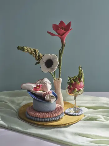 Gry & Sif Gry & sif - bloem foxglove - light yellow