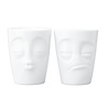 Tassen Tassen - bekers (set van 2, 350 ml) - kissing & snoozy