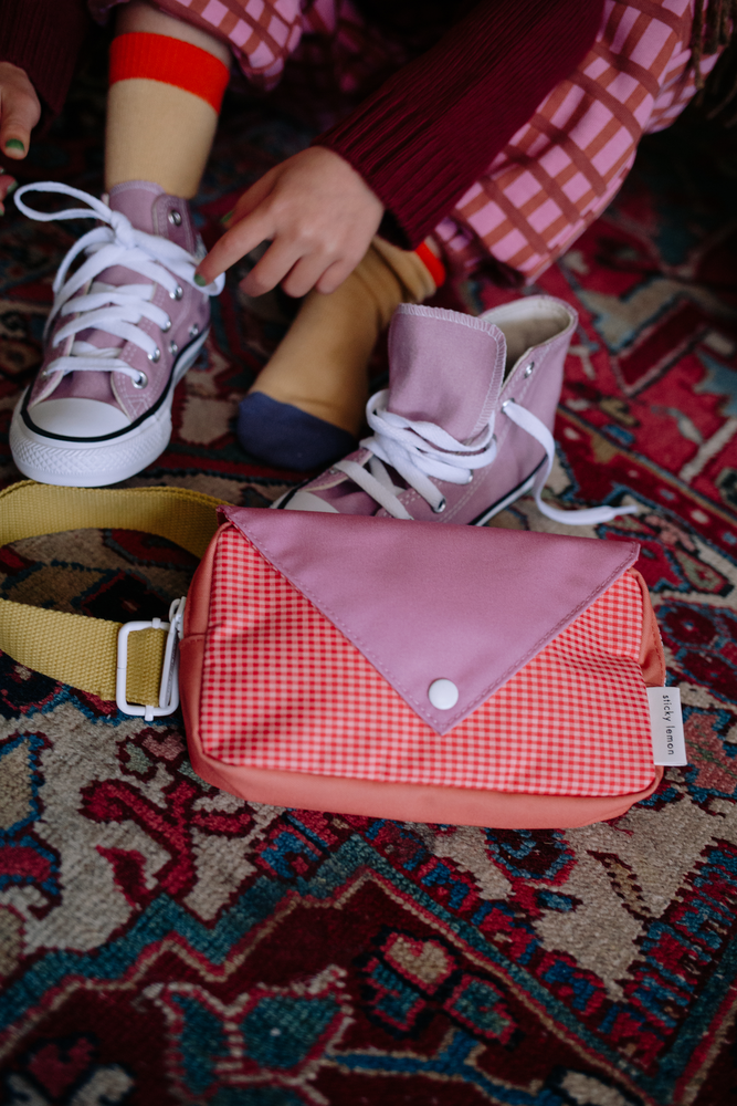 Sticky Lemon Sticky Lemon - fanny pack small - lemon tree - rosebay pink