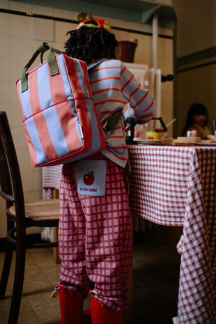 Sticky Lemon Sticky Lemon - backpack medium - lemon tree - red apple + rosebay pink