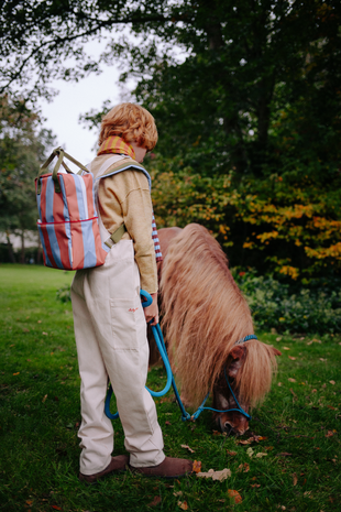 Sticky Lemon Sticky Lemon - backpack medium - lemon tree - red apple + rosebay pink