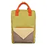 Sticky  Lemon - backpack large envelope - bookworm green