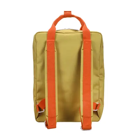 Sticky Lemon Sticky  Lemon - backpack large envelope - bookworm green