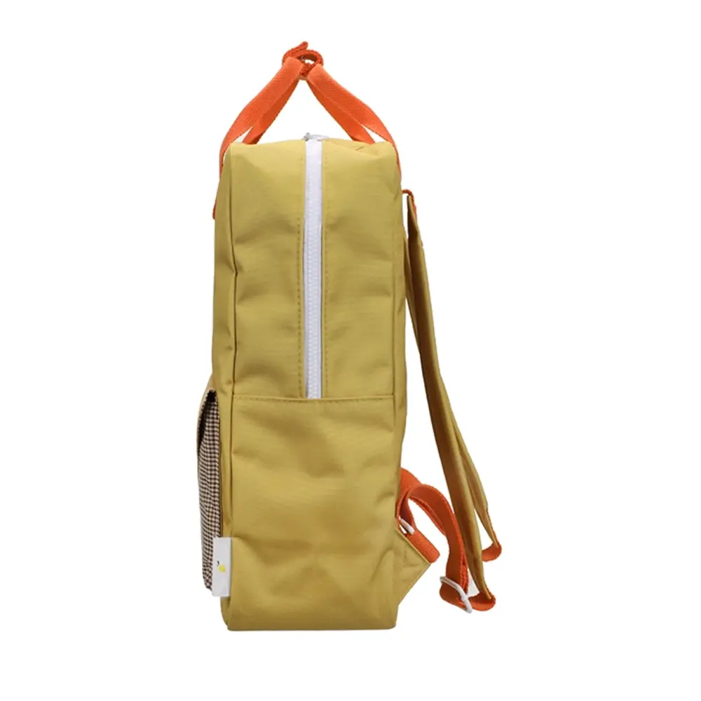 Sticky Lemon Sticky  Lemon - backpack large envelope - bookworm green