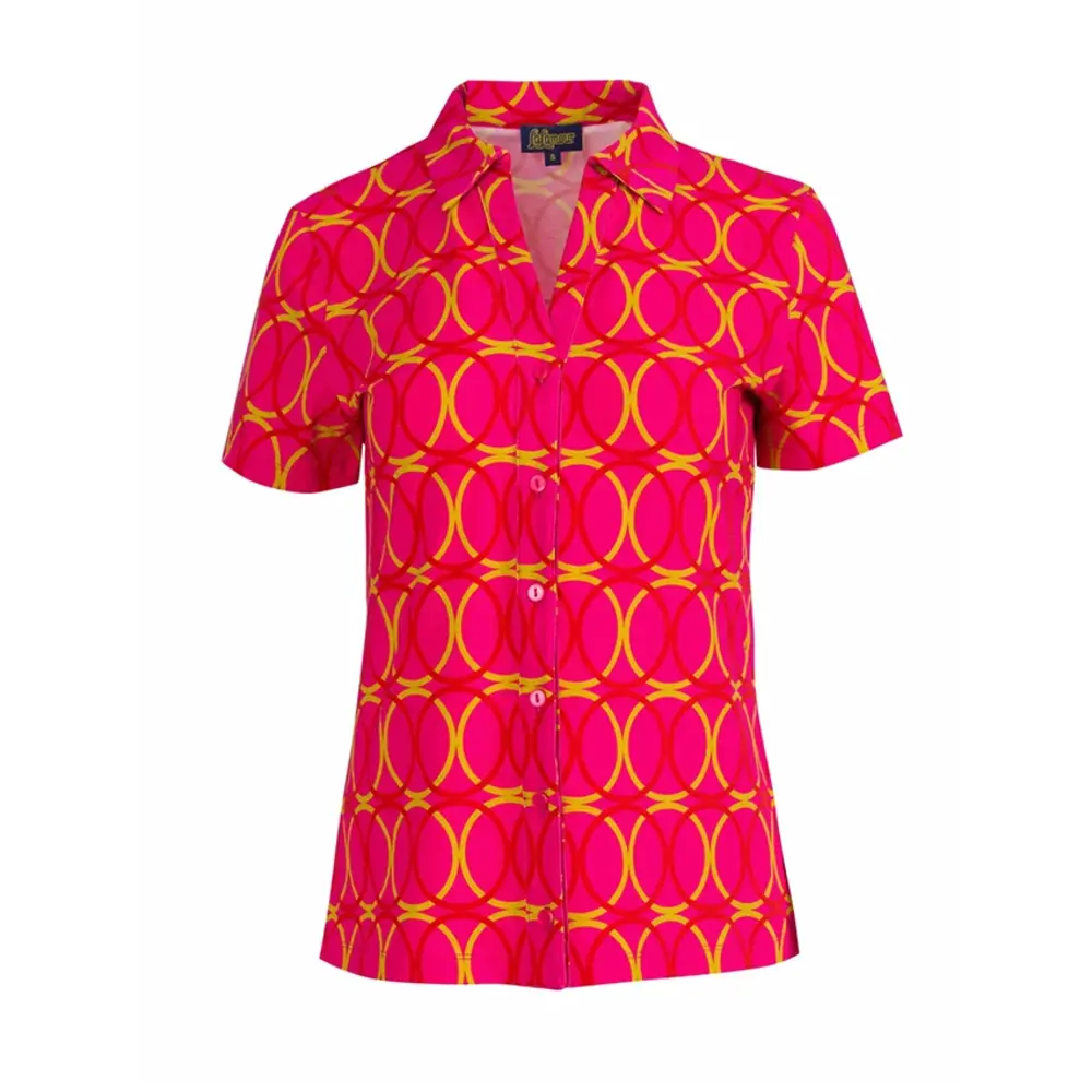 LaLamour LaLamour - lena blouse short sleeve - bubble beat