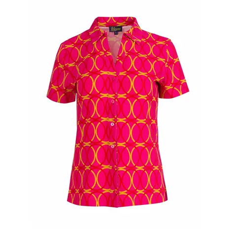 LaLamour LaLamour - lena blouse short sleeve - bubble beat