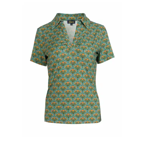 LaLamour LaLamour - suzy top short sleeve - blooming