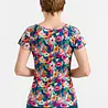 LaLamour LaLamour - butterfly top short sleeve - potpourri