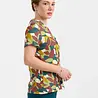 LaLamour LaLamour - iris blouse short sleeve - leave LaLamour LaLamour - iris blouse short sleeve - leave