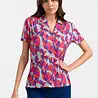 LaLamour LaLamour - lena blouse short sleeve - dragonfly disco