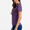 LaLamour LaLamour - suzy top short sleeve - funky squares