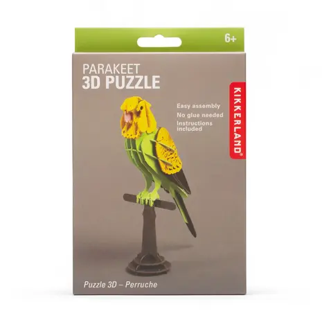 Kikkerland Kikkerland - 3d puzzel - parkiet