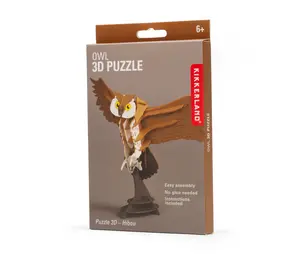Kikkerland Kikkerland - 3d puzzel - uil